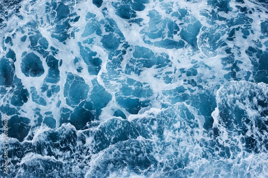 Blue sea image